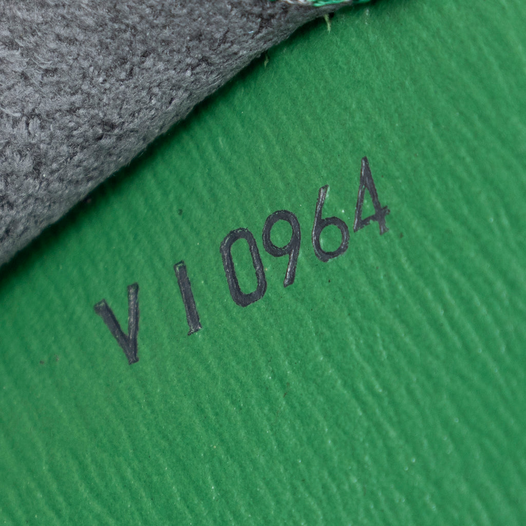 Shoulder Bag Cluny Green Epi