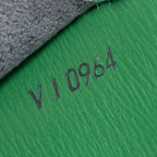 Shoulder Bag Cluny Green Epi