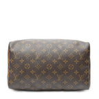 Handbag Speedy 25 Brown Monogram Canvas