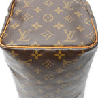 Handbag Speedy 25 Brown Monogram Canvas