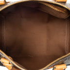Handbag Speedy 25 Brown Monogram Canvas