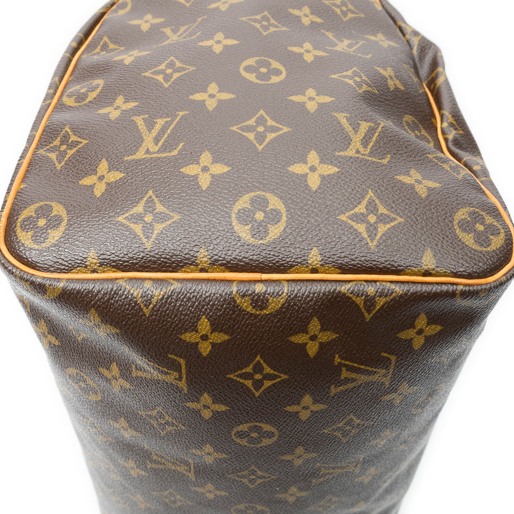 Handbag Speedy 40 Brown Monogram Canvas