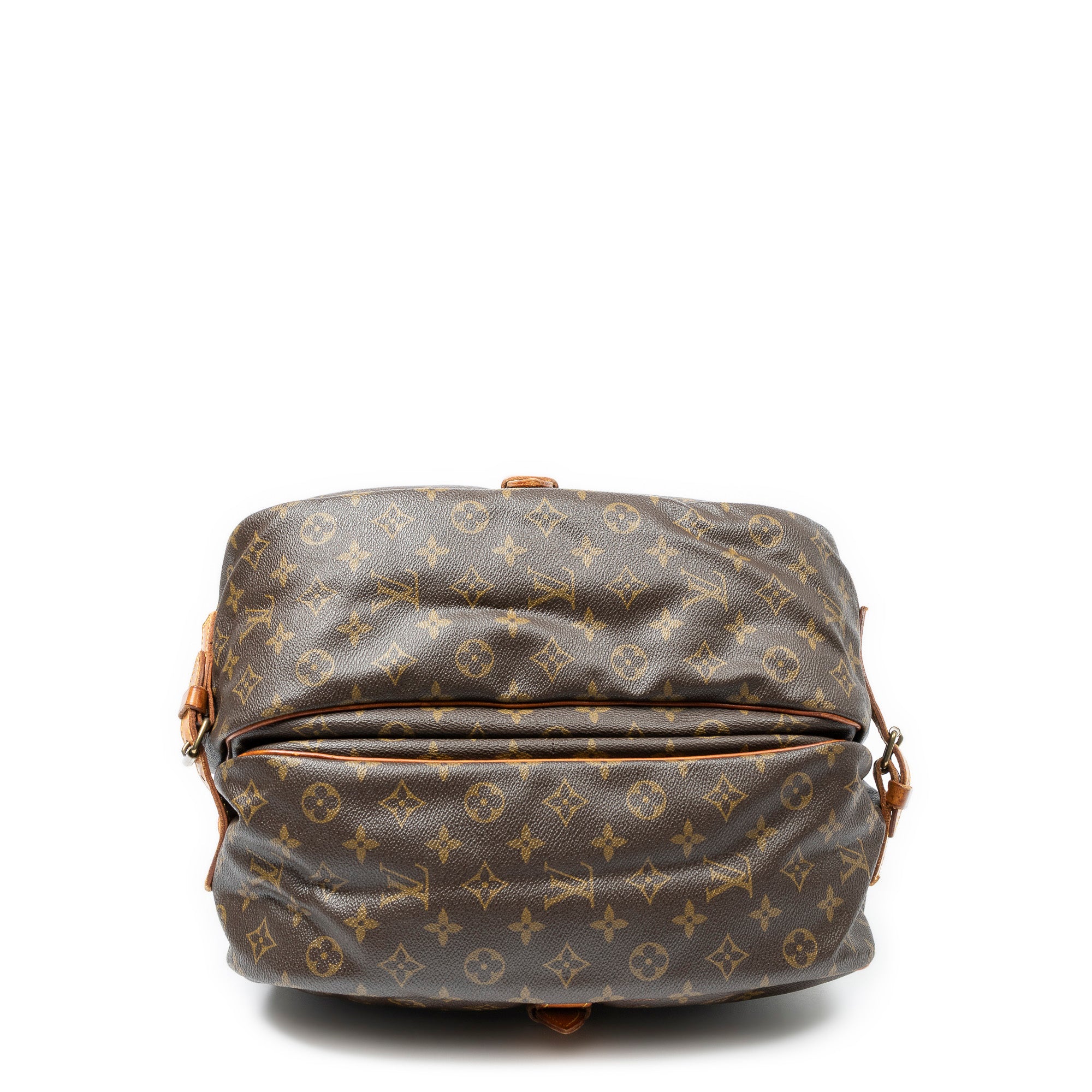 Shoulder Bag Saumur GM Brown Monogram Canvas