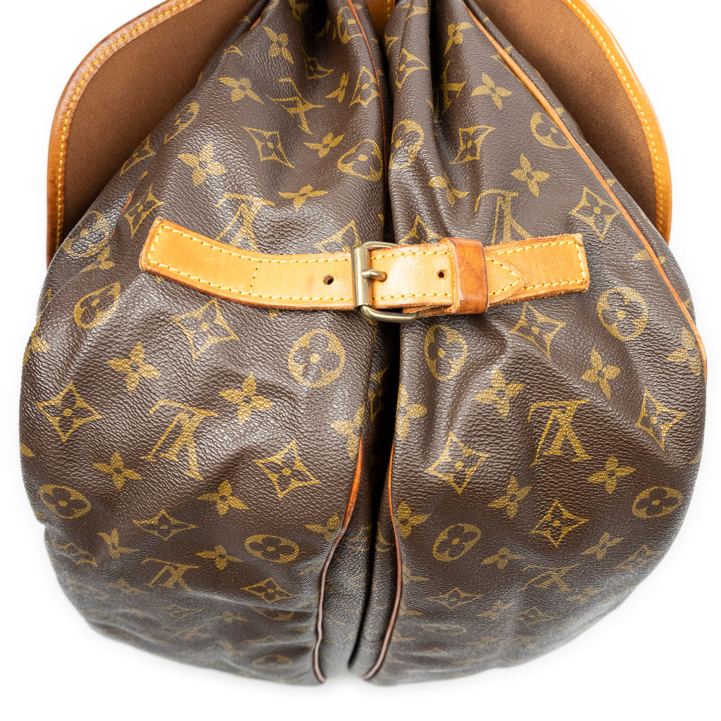 Shoulder Bag Saumur GM Brown Monogram Canvas