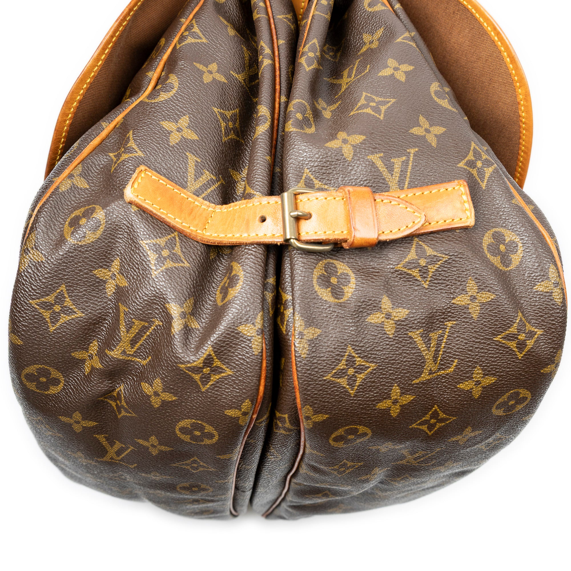 Shoulder Bag Saumur GM Brown Monogram Canvas