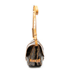Shoulder Bag Saumur MM Brown Monogram Canvas