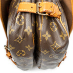 Shoulder Bag Saumur MM Brown Monogram Canvas