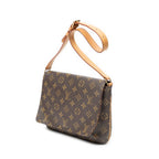 Shoulder Bag Musette Tango Brown Monogram Canvas