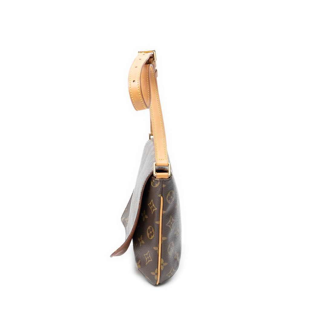 Shoulder Bag Musette Tango Brown Monogram Canvas