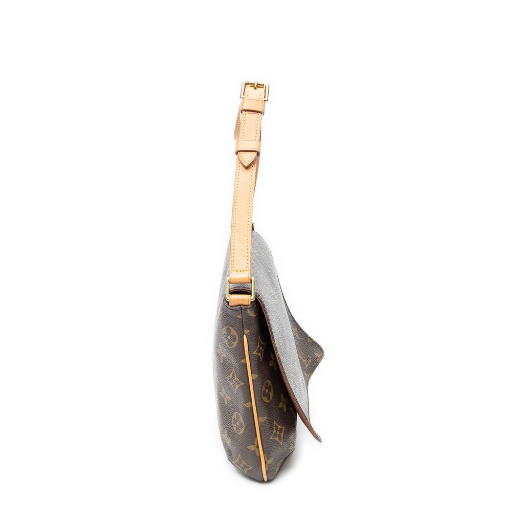 Shoulder Bag Musette Tango Brown Monogram Canvas
