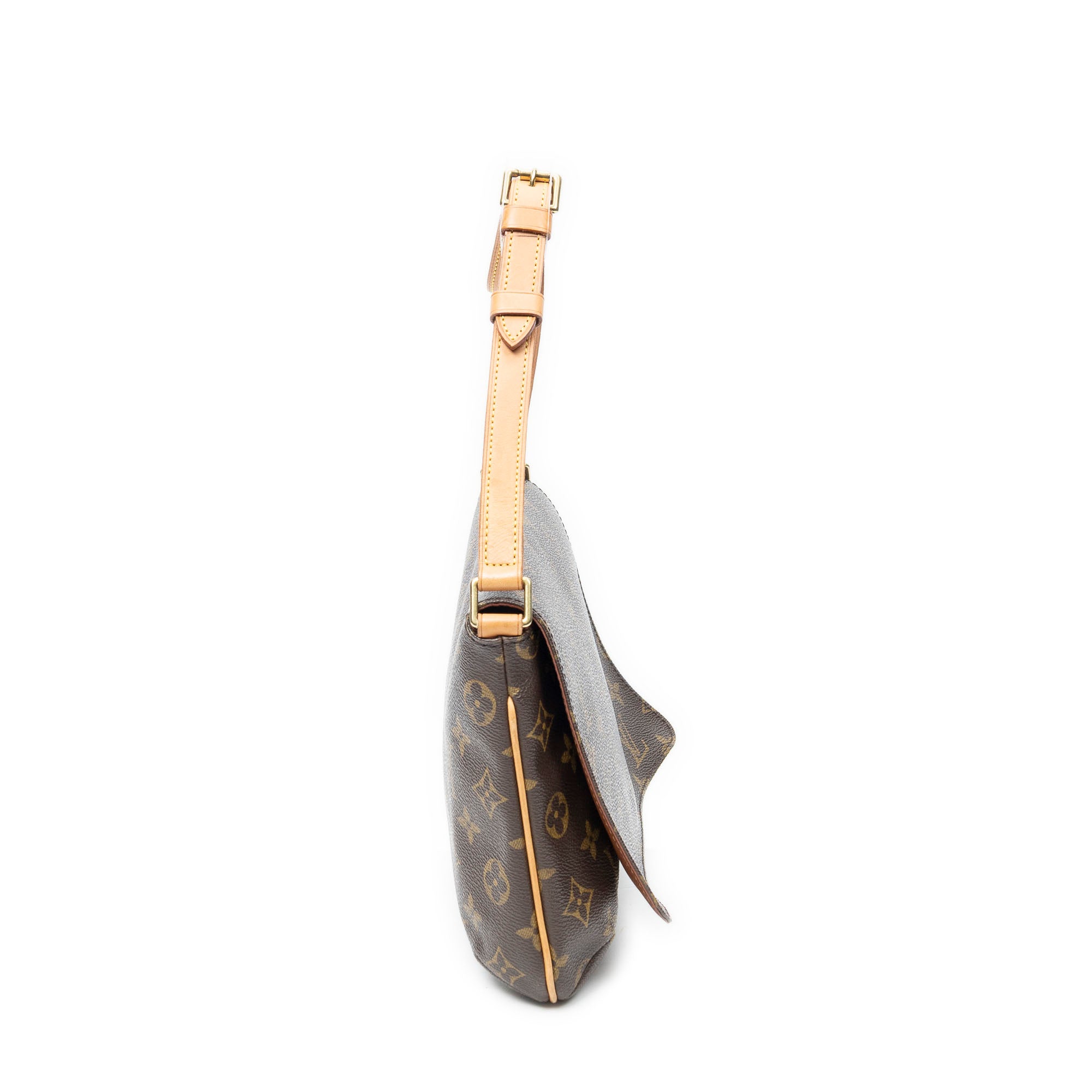 Shoulder Bag Musette Tango Brown Monogram Canvas