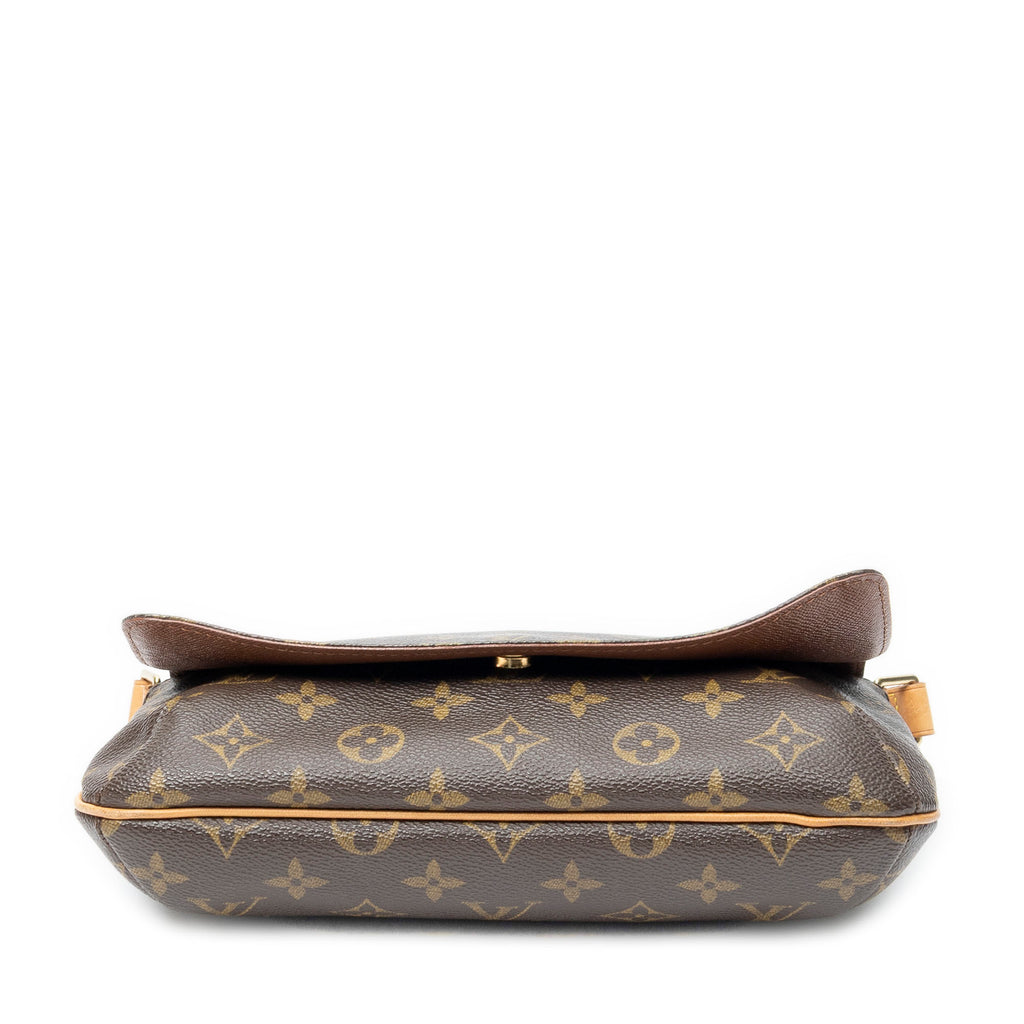Shoulder Bag Musette Tango Brown Monogram Canvas