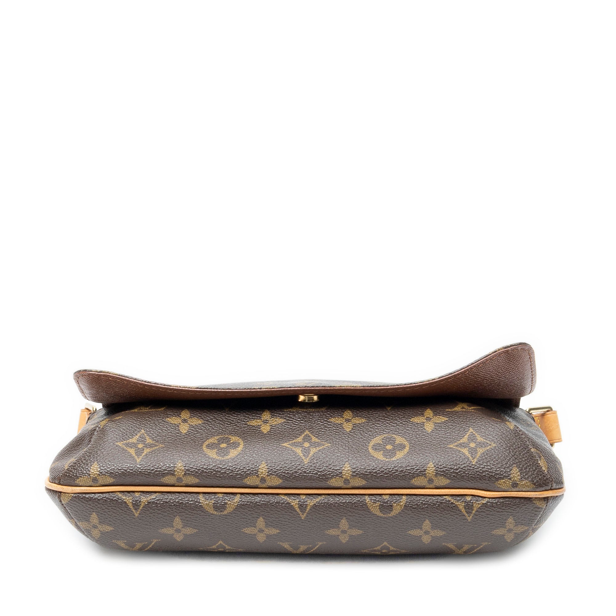 Shoulder Bag Musette Tango Brown Monogram Canvas