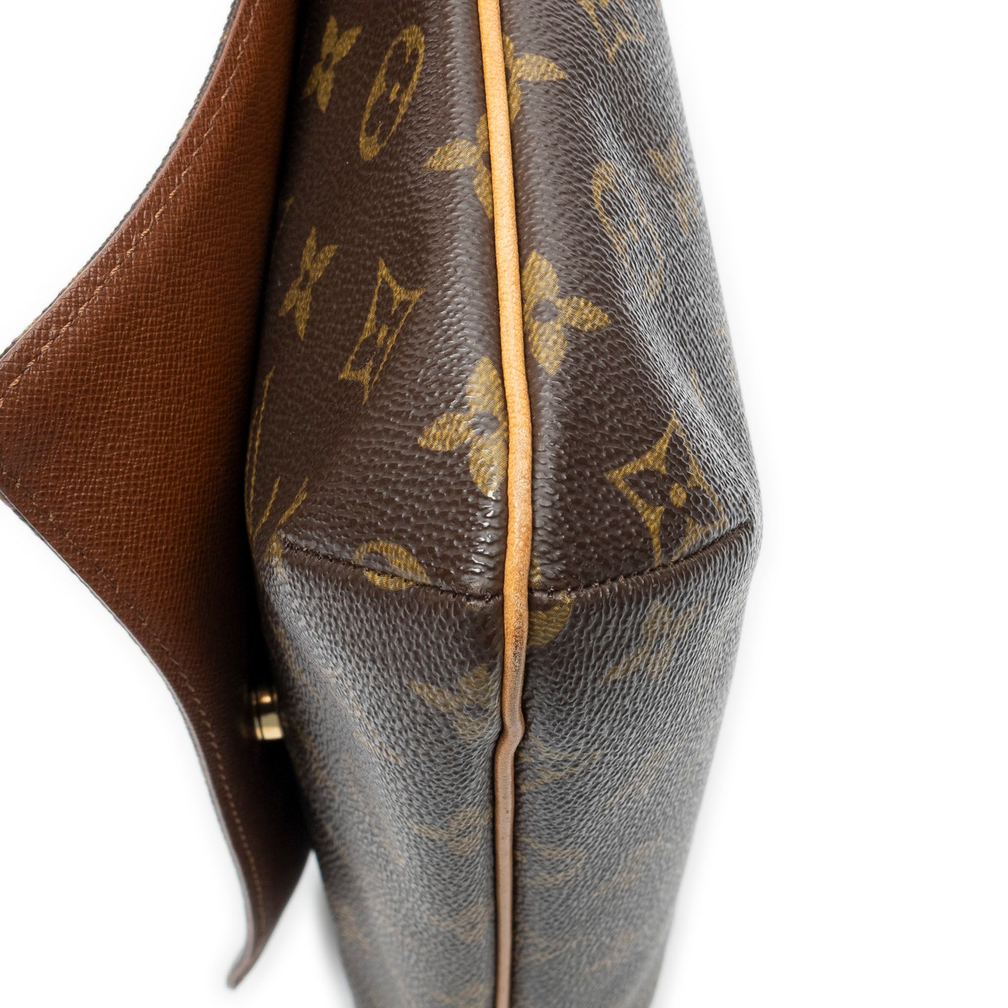 Shoulder Bag Musette Tango Brown Monogram Canvas