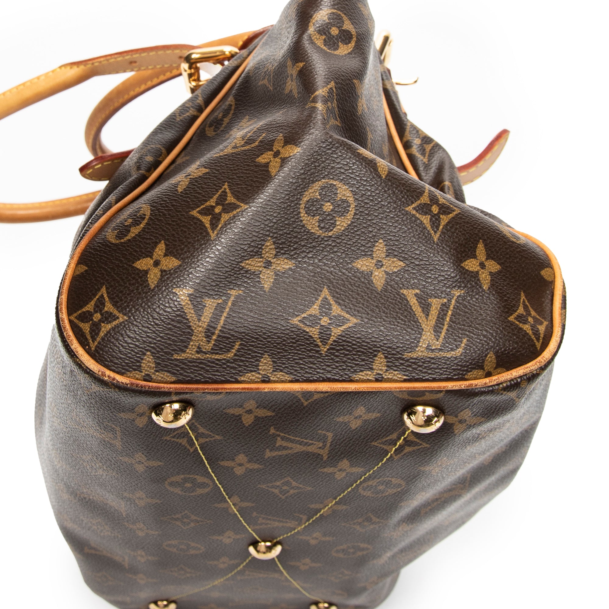 Shoulder Bag Tivoli GM Brown Monogram Canvas