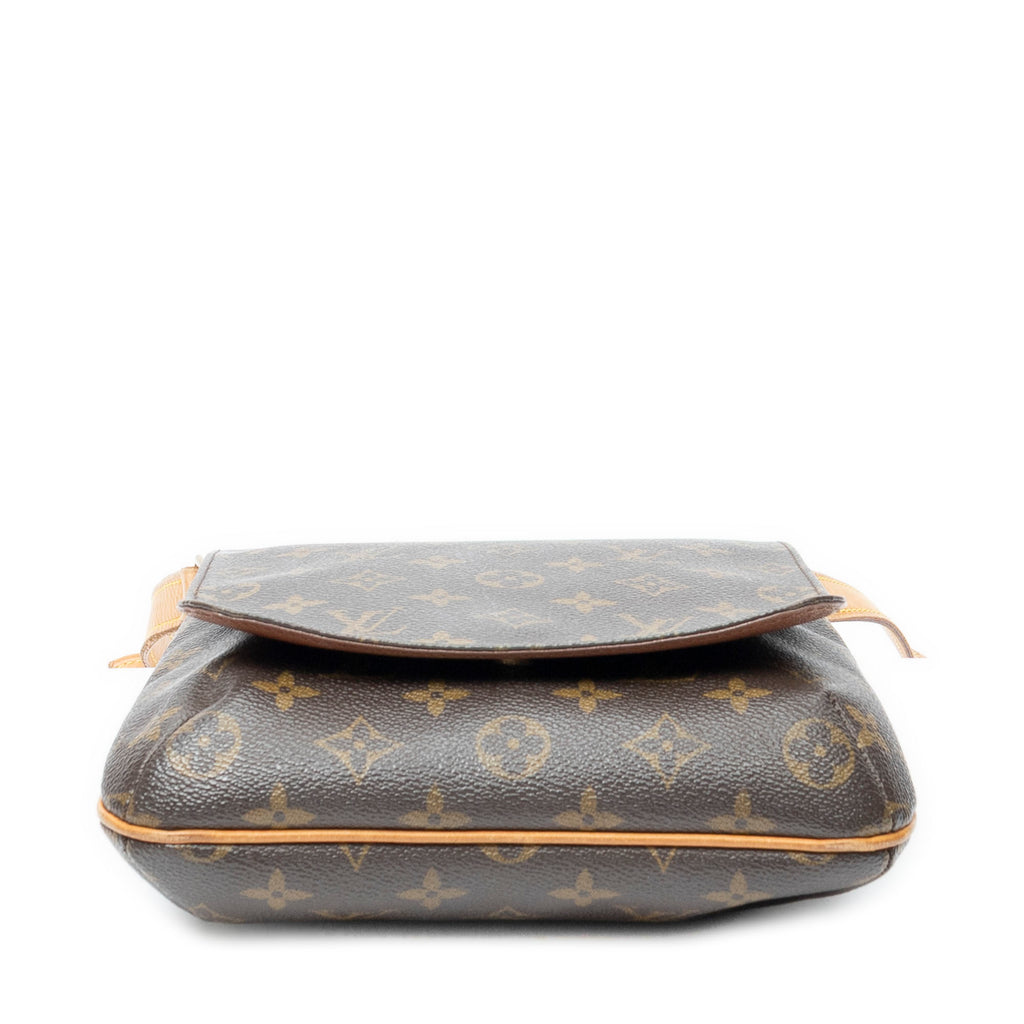 Shoulder Bag Musette Salsa Brown Monogram Canvas