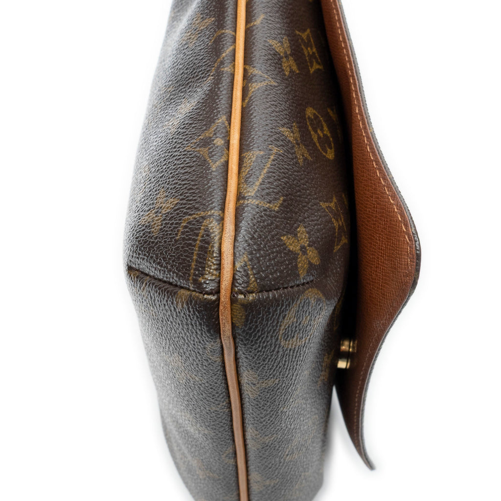 Shoulder Bag Musette Salsa Brown Monogram Canvas