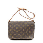 Shoulder Bag Musette Tango Brown Monogram Canvas