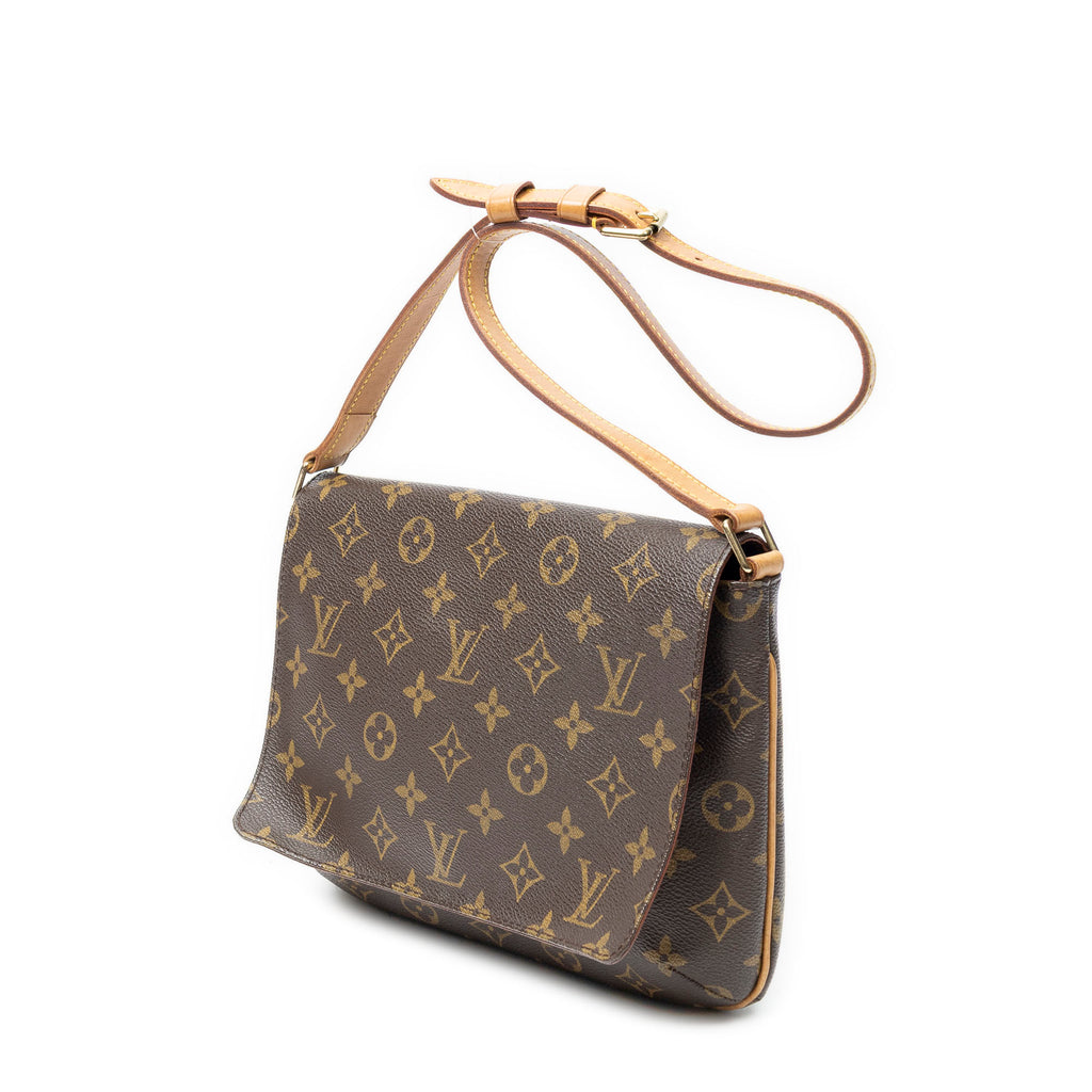 Shoulder Bag Musette Tango Brown Monogram Canvas