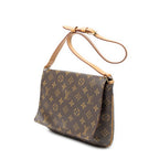 Shoulder Bag Musette Tango Brown Monogram Canvas