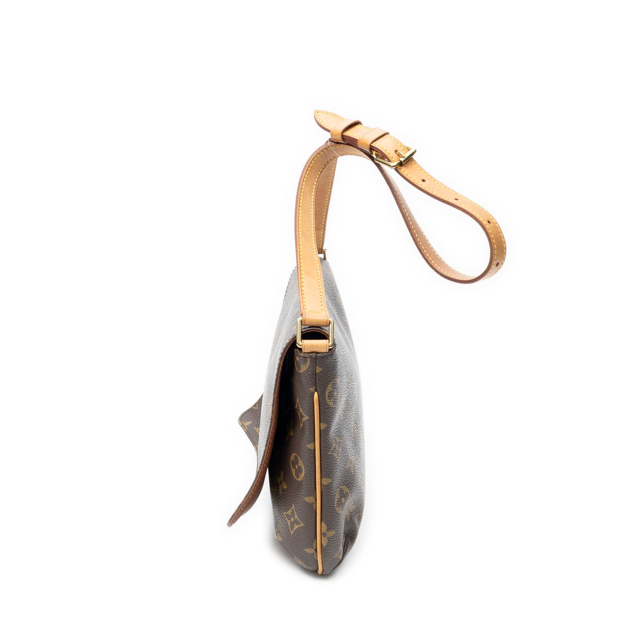 Shoulder Bag Musette Tango Brown Monogram Canvas