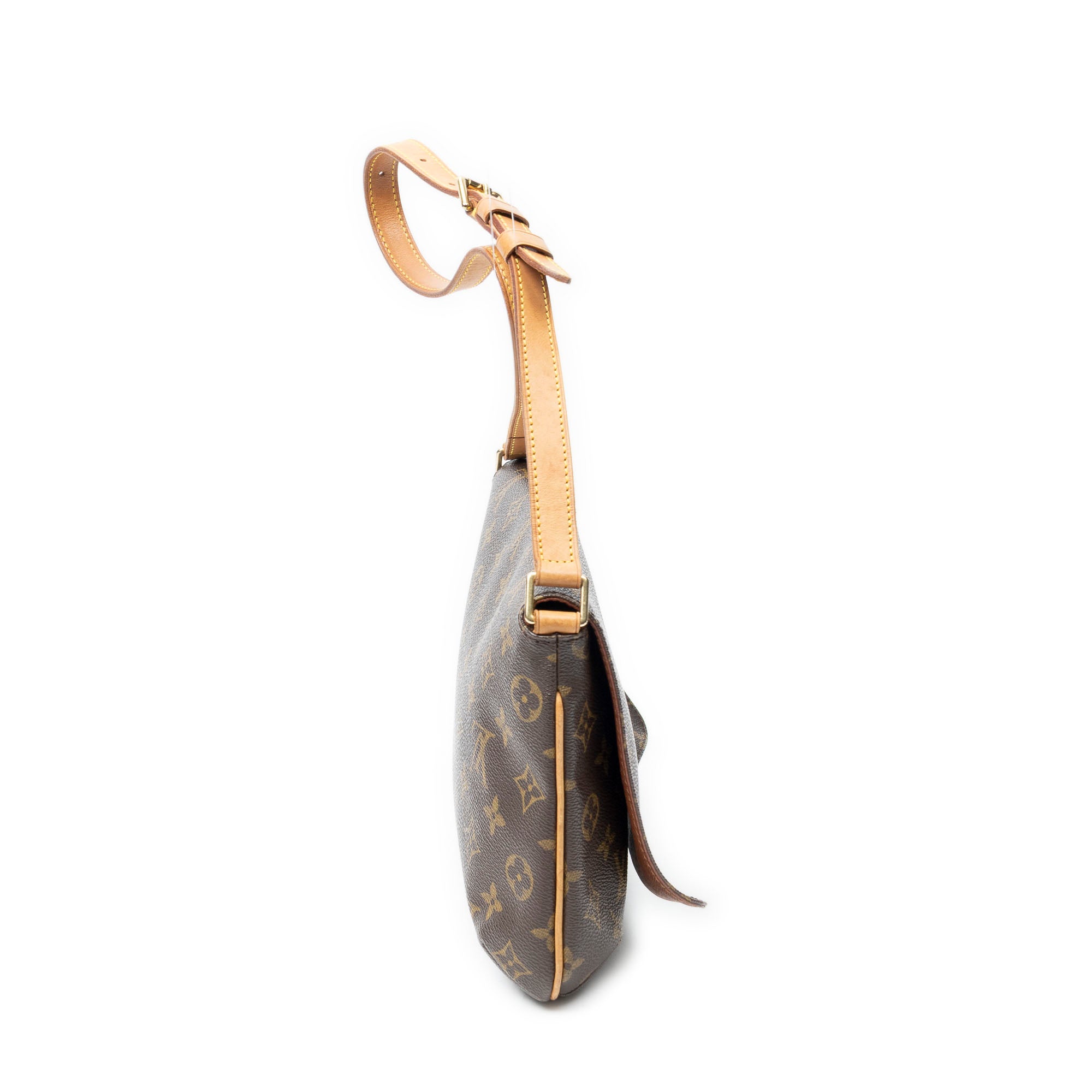 Shoulder Bag Musette Tango Brown Monogram Canvas