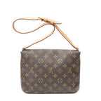Shoulder Bag Musette Tango Brown Monogram Canvas