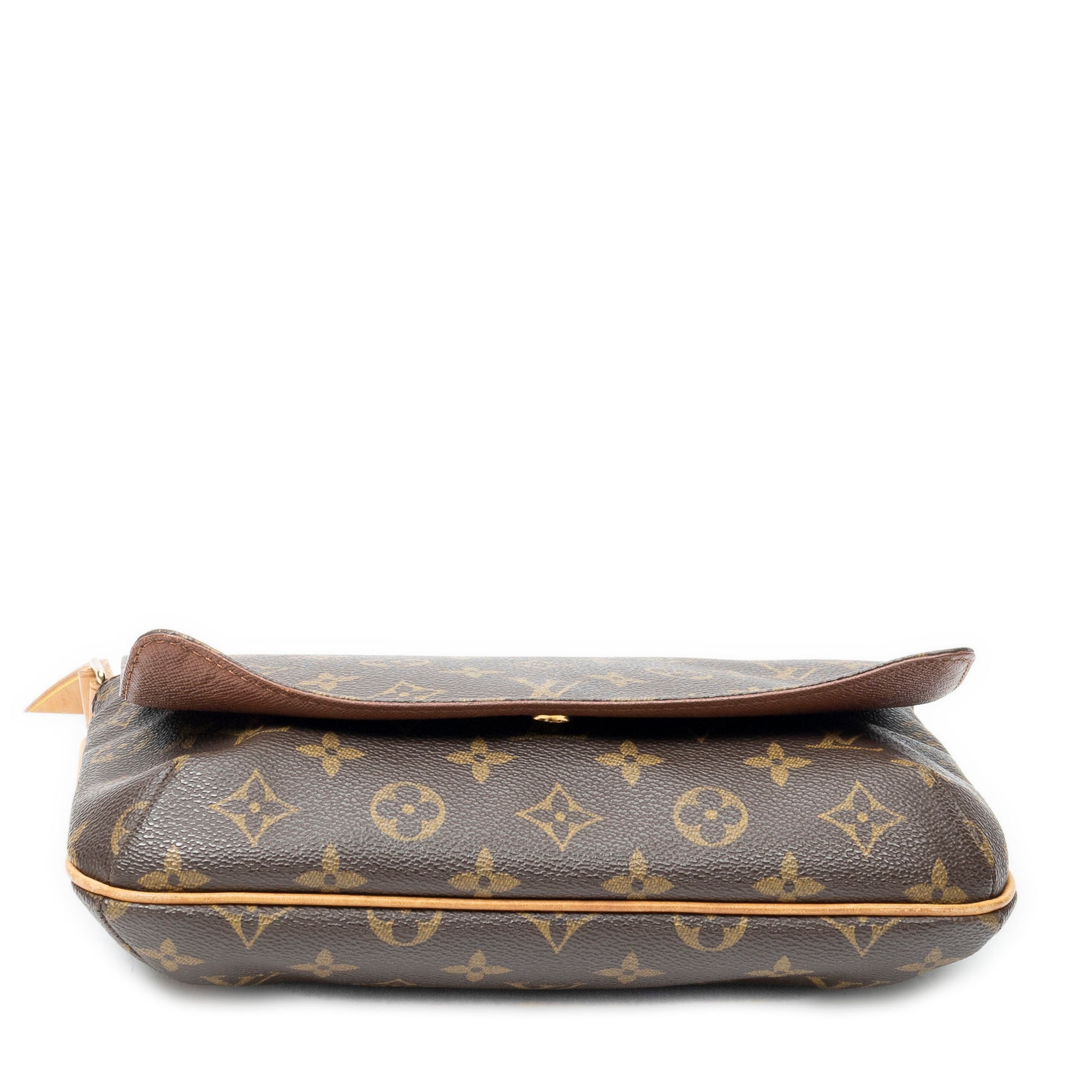 Shoulder Bag Musette Tango Brown Monogram Canvas