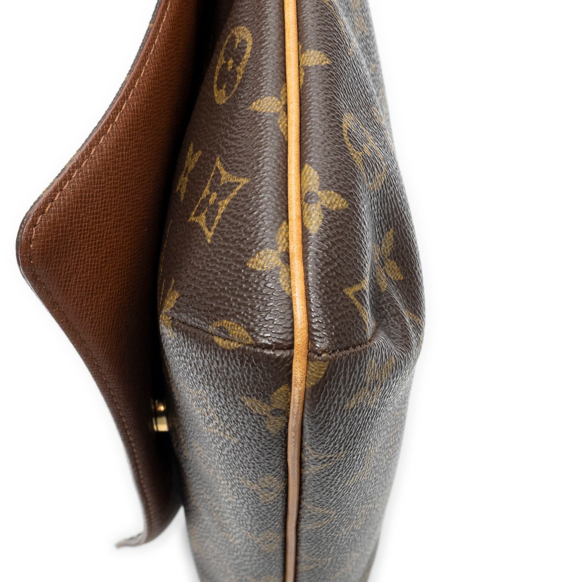 Shoulder Bag Musette Tango Brown Monogram Canvas