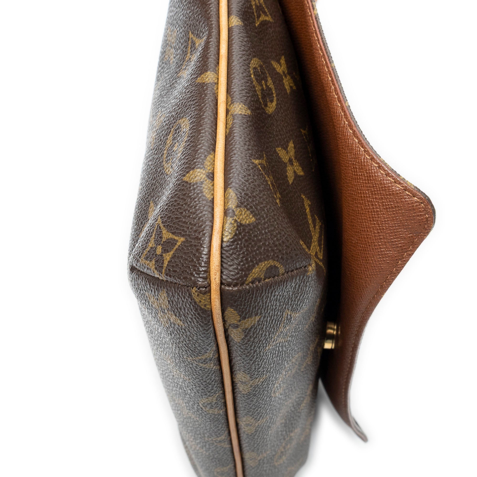 Shoulder Bag Musette Tango Brown Monogram Canvas