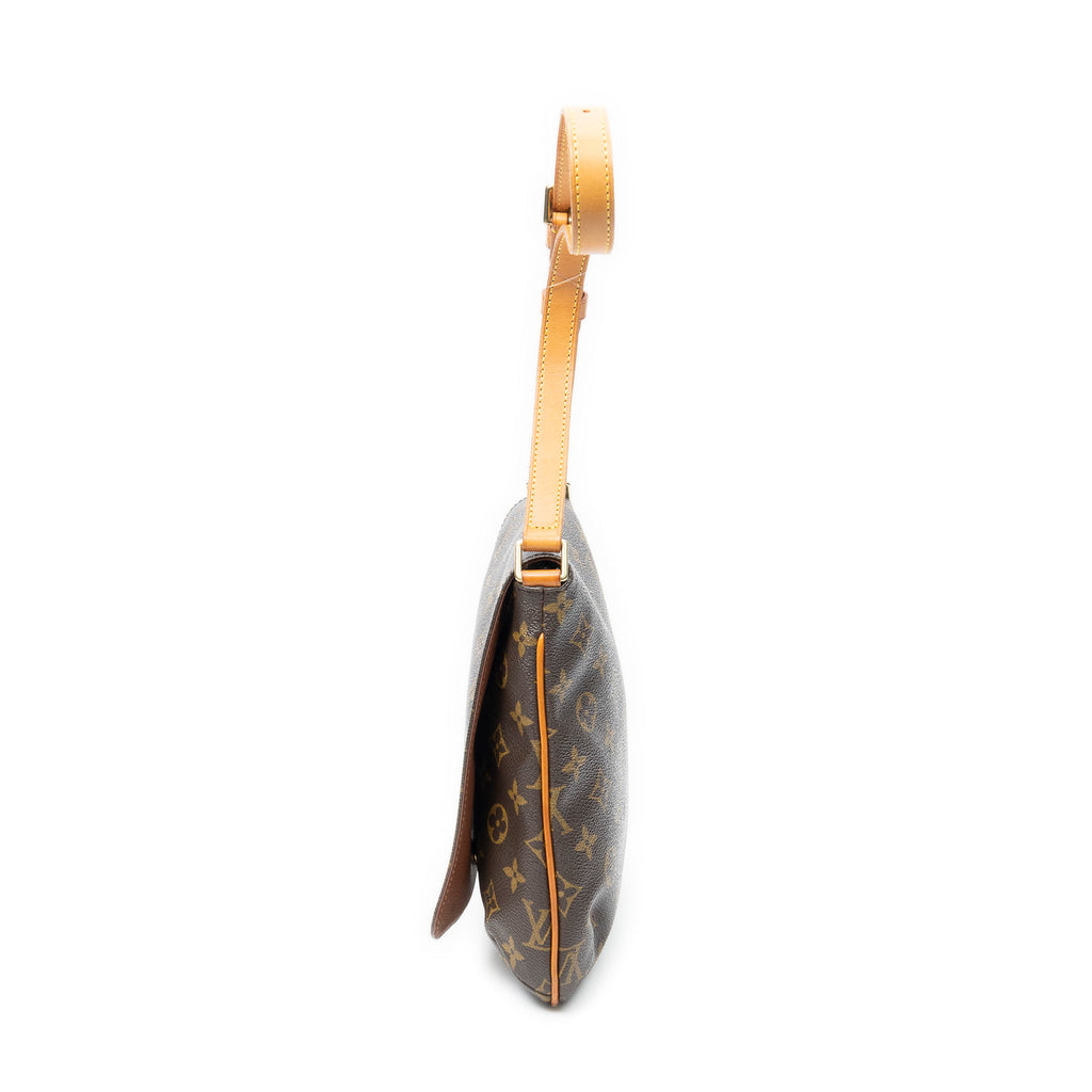 Shoulder Bag Musette Salsa Brown Monogram Canvas