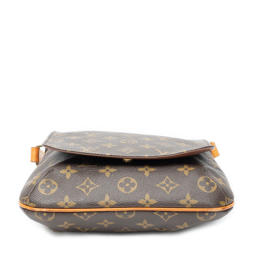 Shoulder Bag Musette Salsa Brown Monogram Canvas