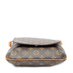 Shoulder Bag Musette Salsa Brown Monogram Canvas
