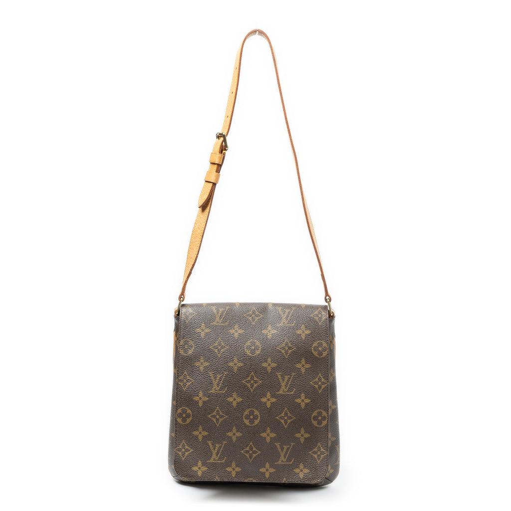 Shoulder Bag Musette Salsa Brown Monogram Canvas