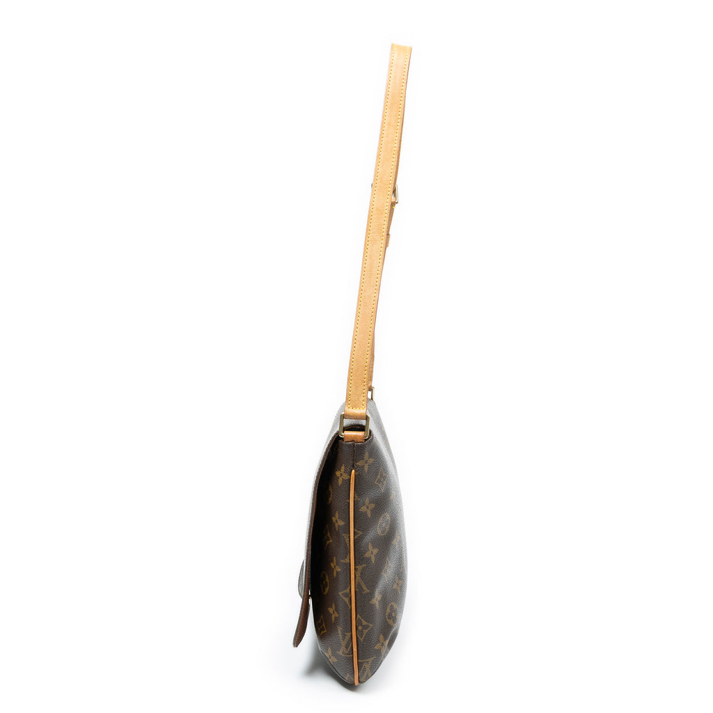 Shoulder Bag Musette Salsa Brown Monogram Canvas