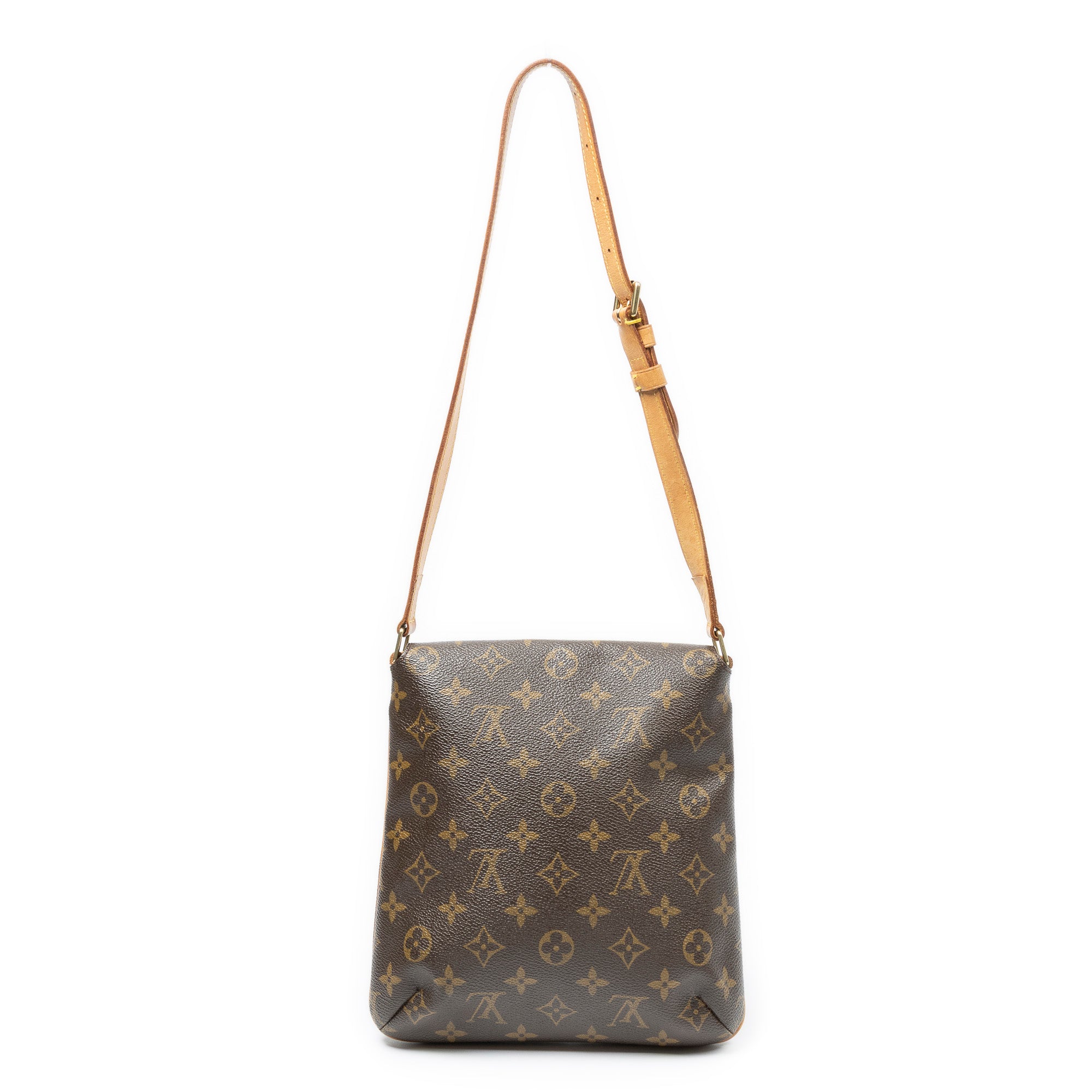 Shoulder Bag Musette Salsa Brown Monogram Canvas