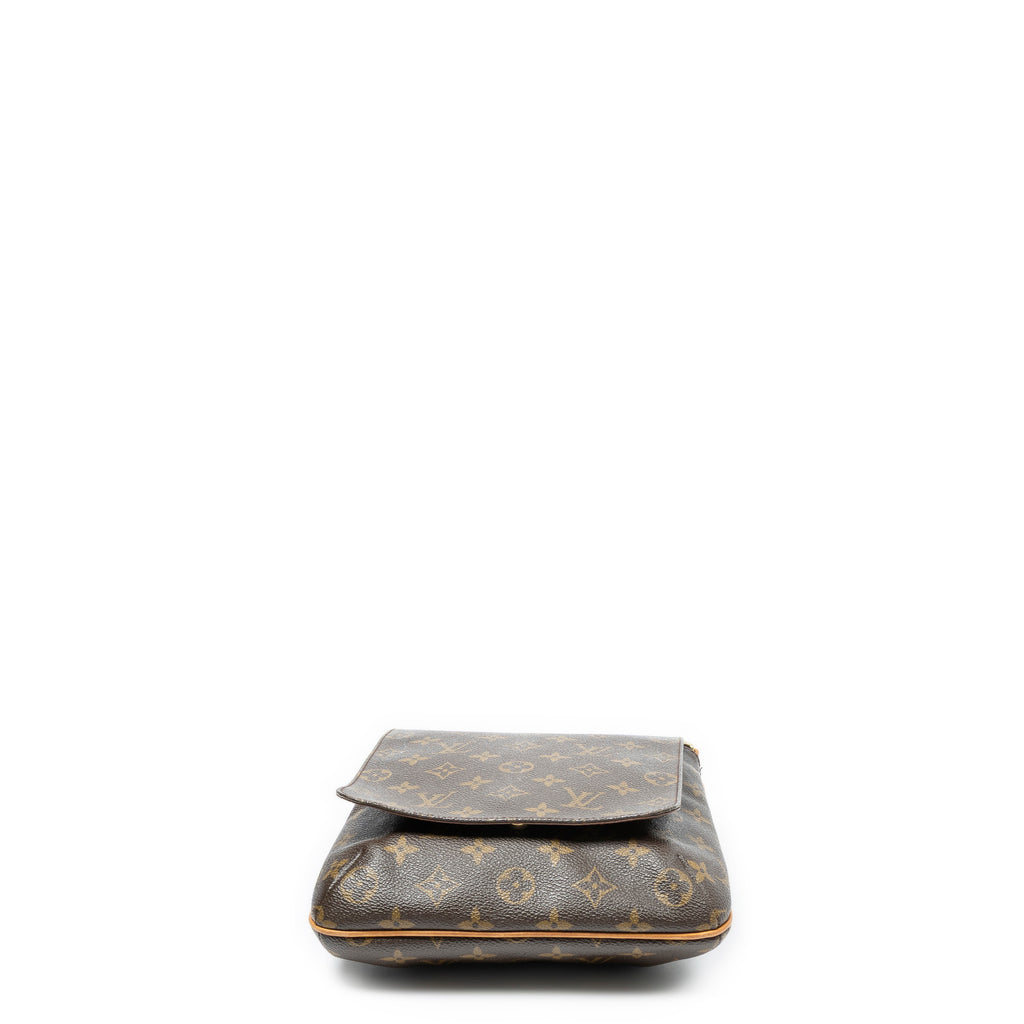 Shoulder Bag Musette Salsa Brown Monogram Canvas