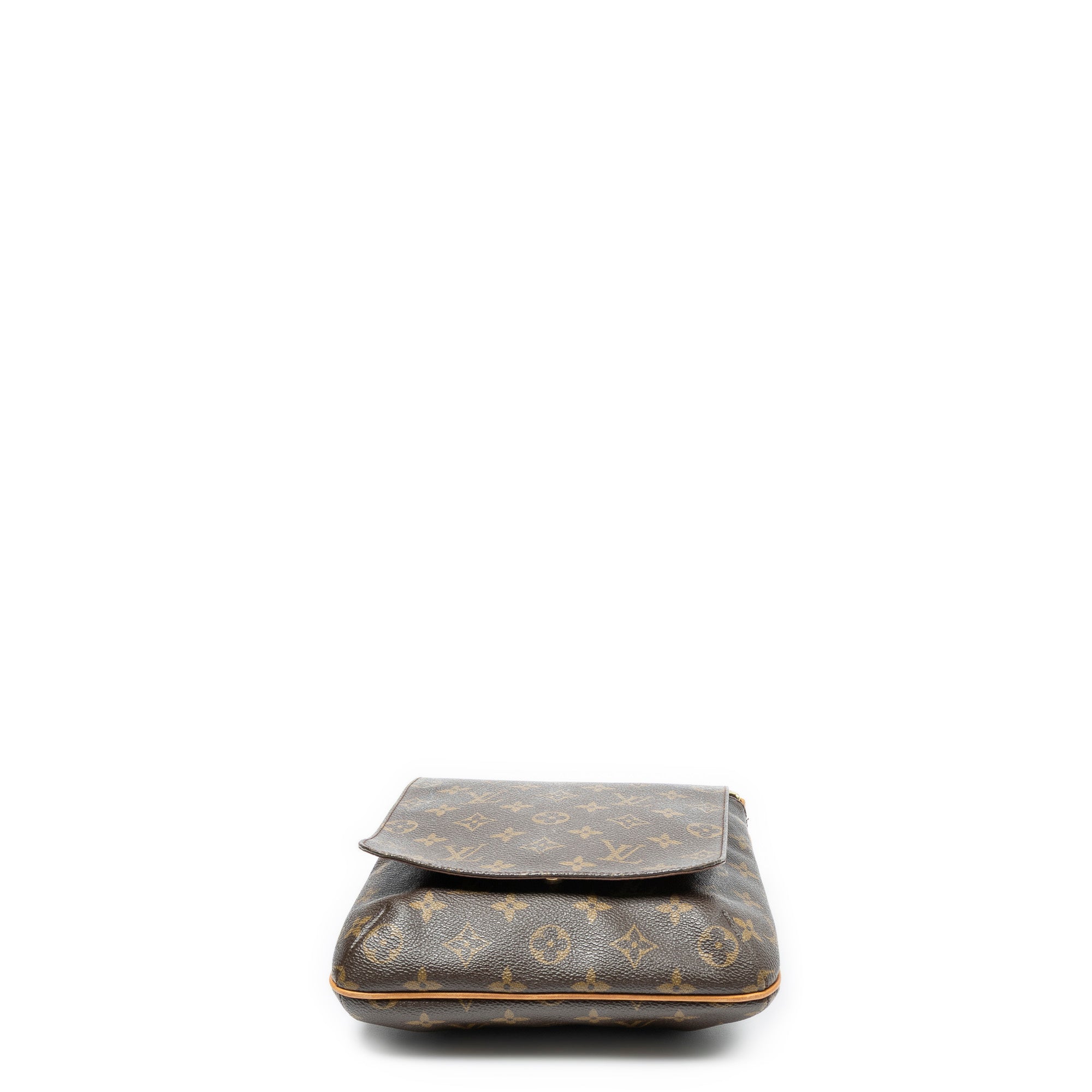 Shoulder Bag Musette Salsa Brown Monogram Canvas