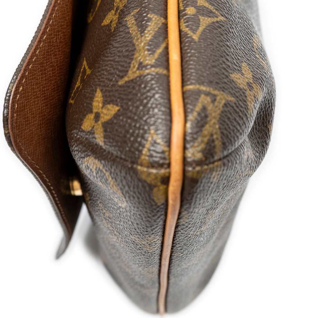 Shoulder Bag Musette Salsa Brown Monogram Canvas