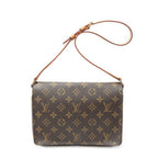 Shoulder Bag Musette Tango Brown Monogram Canvas