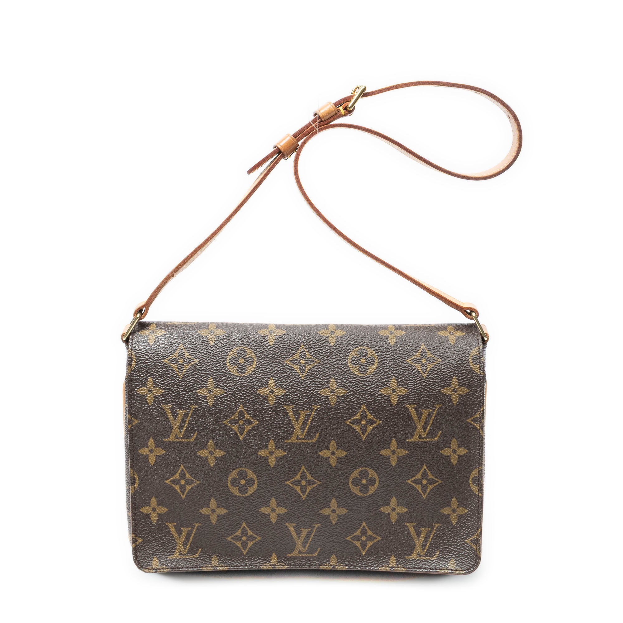 Shoulder Bag Musette Tango Brown Monogram Canvas