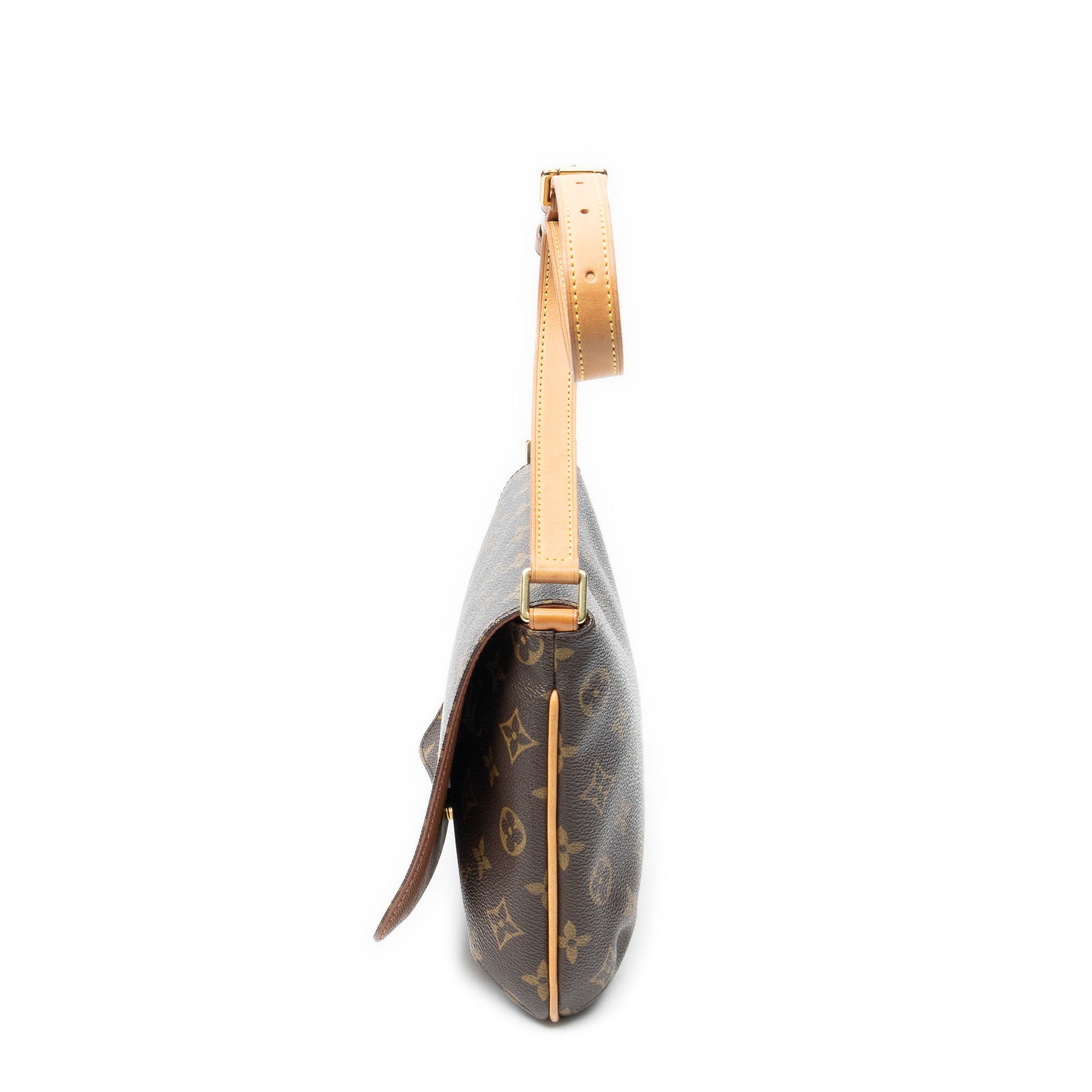 Shoulder Bag Musette Tango Brown Monogram Canvas