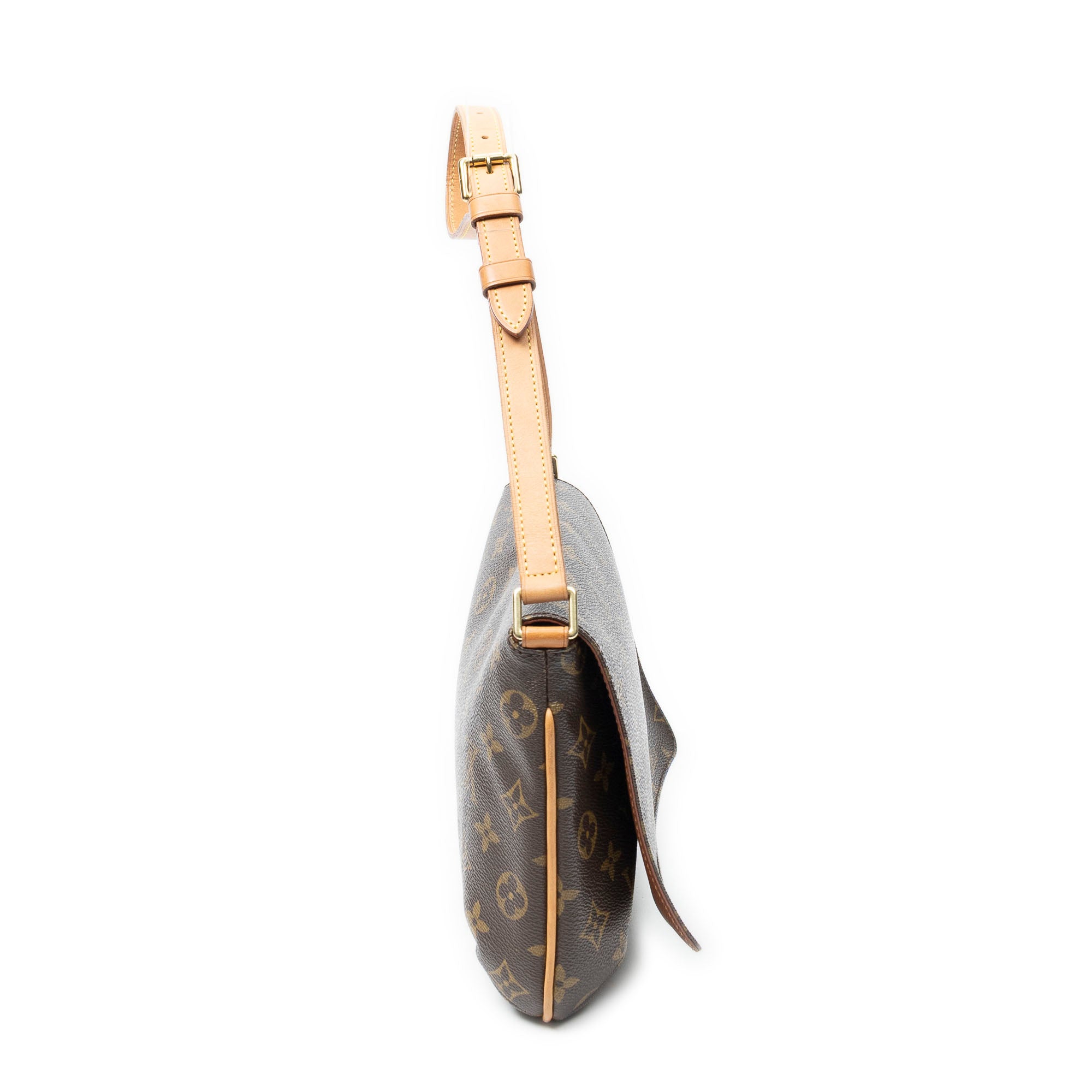 Shoulder Bag Musette Tango Brown Monogram Canvas