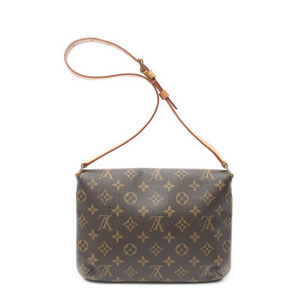 Shoulder Bag Musette Tango Brown Monogram Canvas