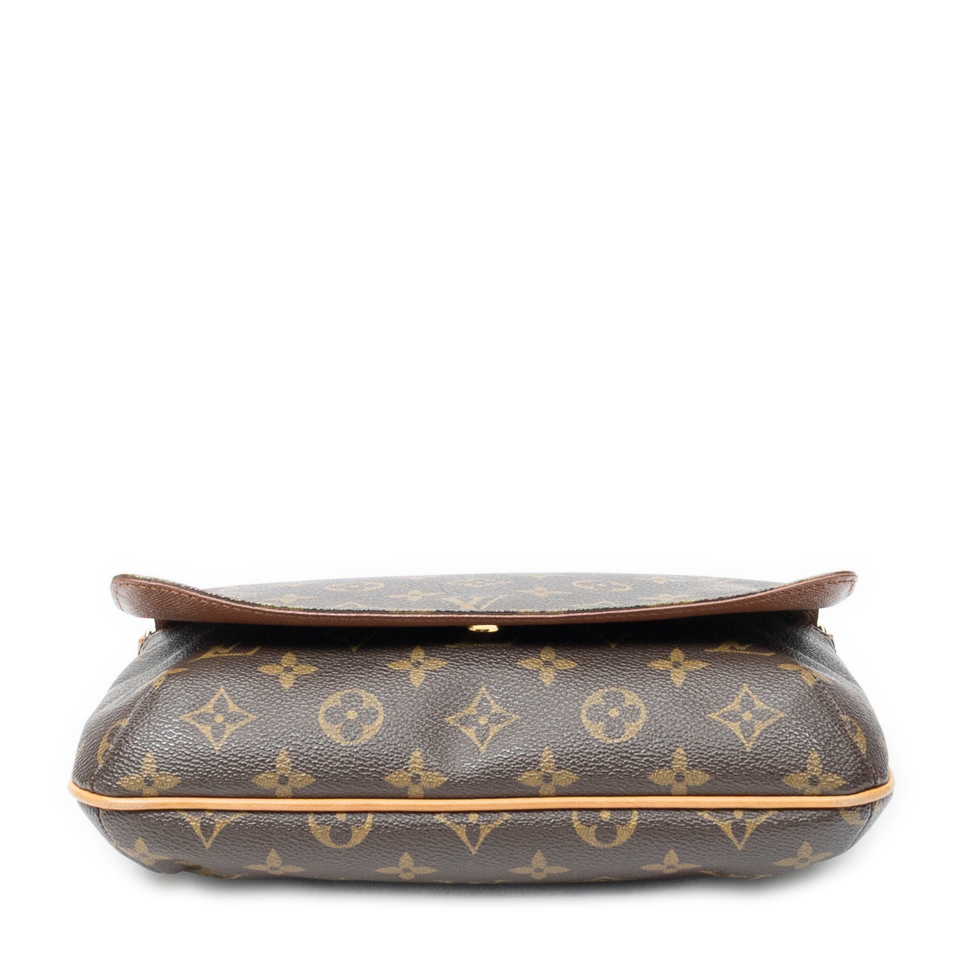 Shoulder Bag Musette Tango Brown Monogram Canvas