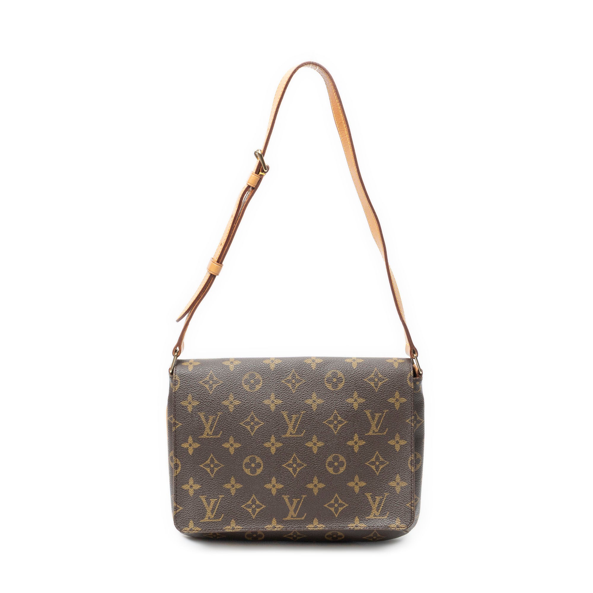 Shoulder Bag Musette Tango Brown Monogram Canvas