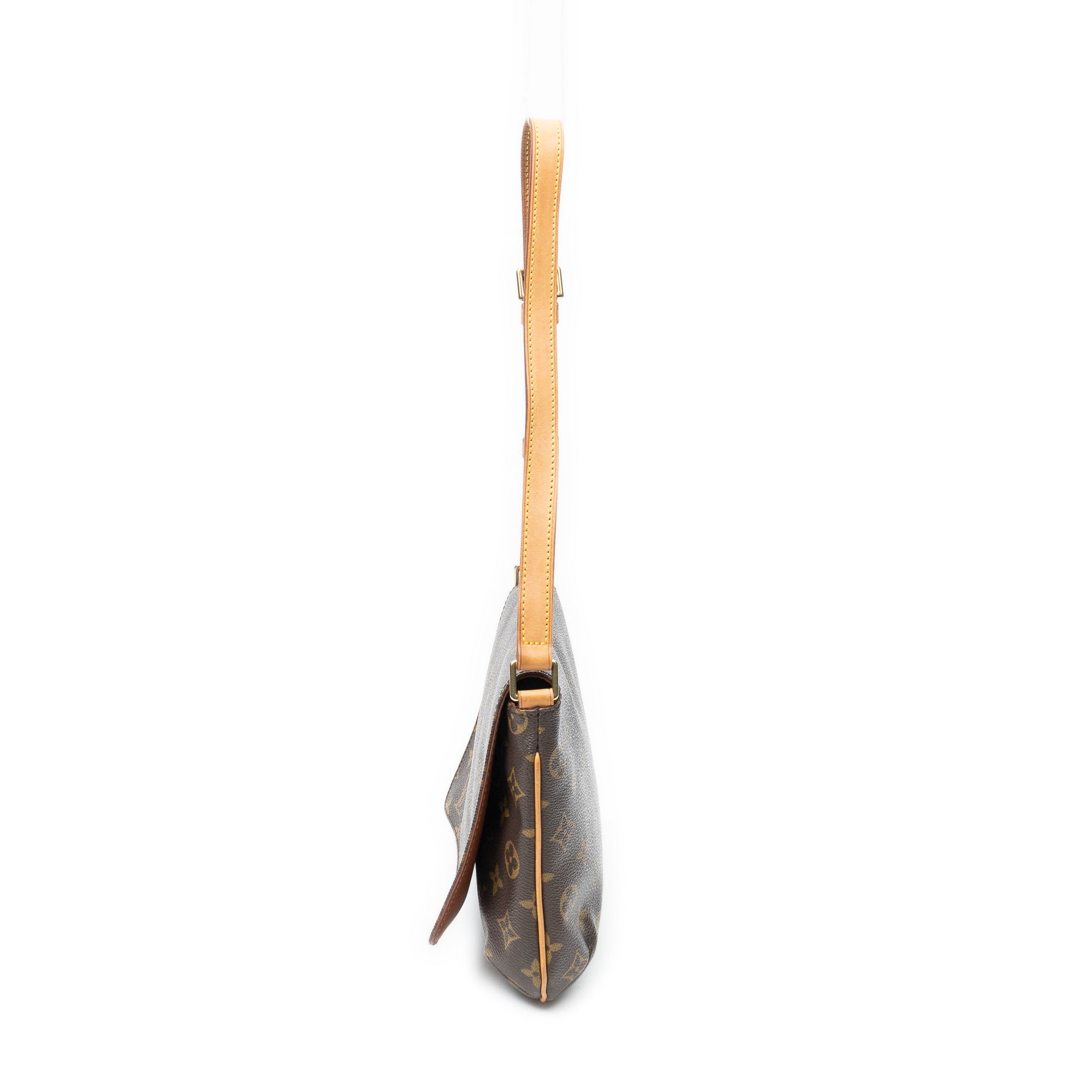 Shoulder Bag Musette Tango Brown Monogram Canvas