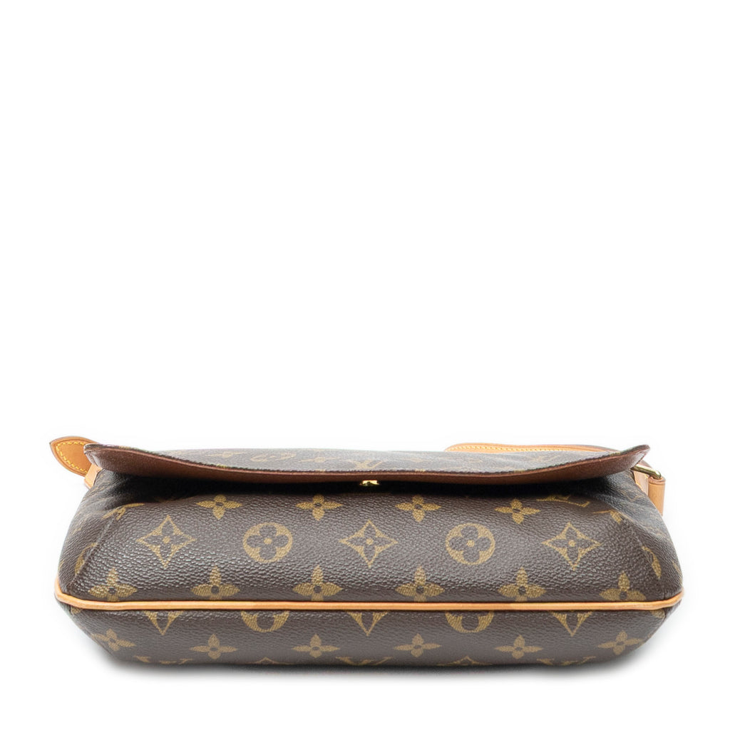 Shoulder Bag Musette Tango Brown Monogram Canvas