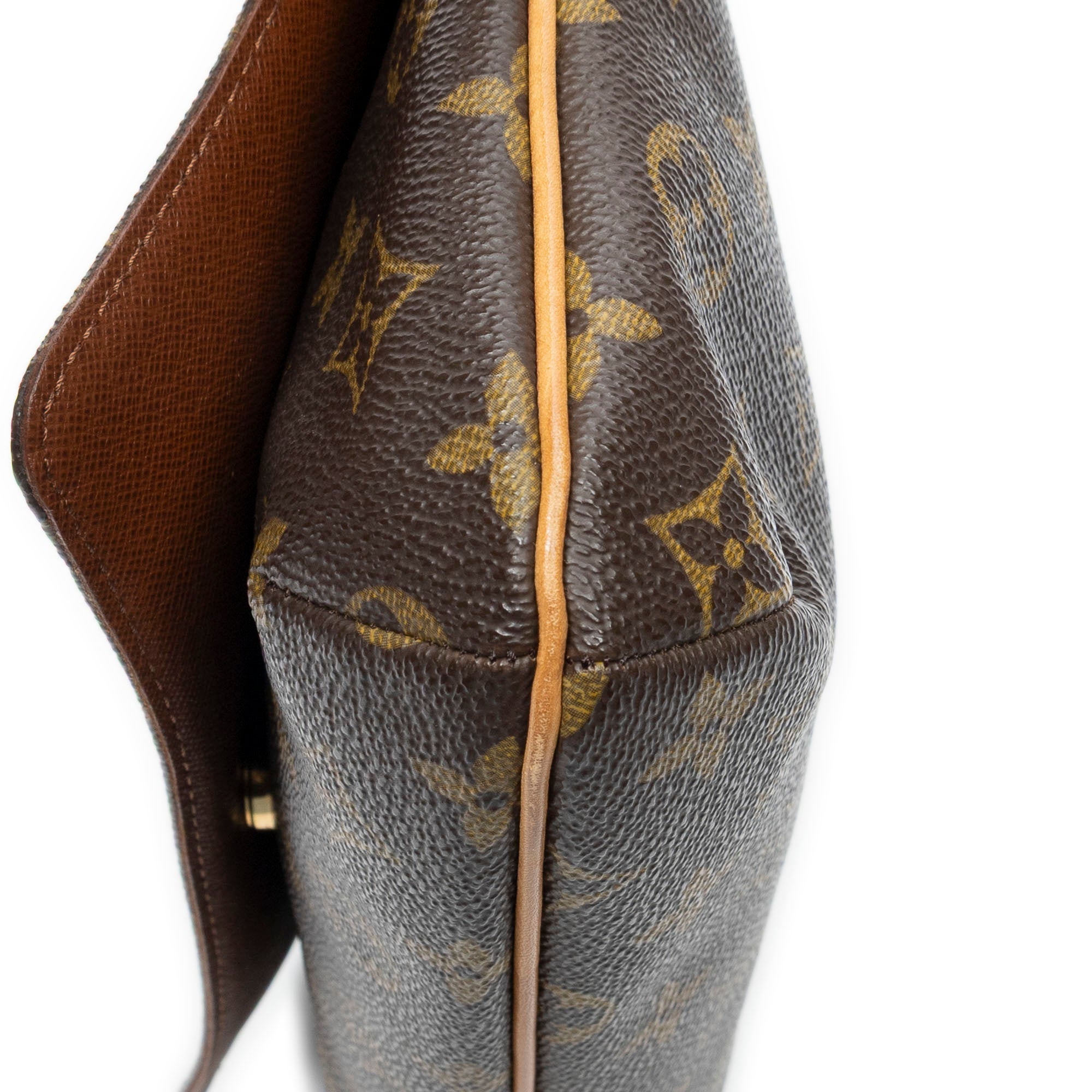 Shoulder Bag Musette Tango Brown Monogram Canvas