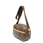 Shoulder Bag Reporter PM Brown Monogram Canvas